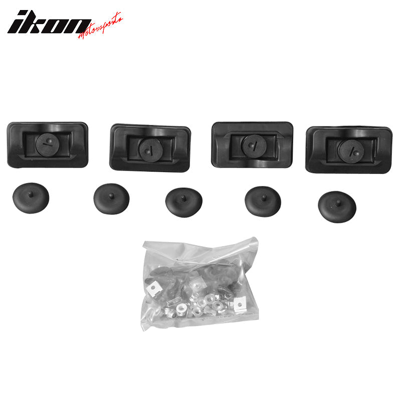 2007-2012 Benz X164 GL-Class OEM Style Black Silver Running Board