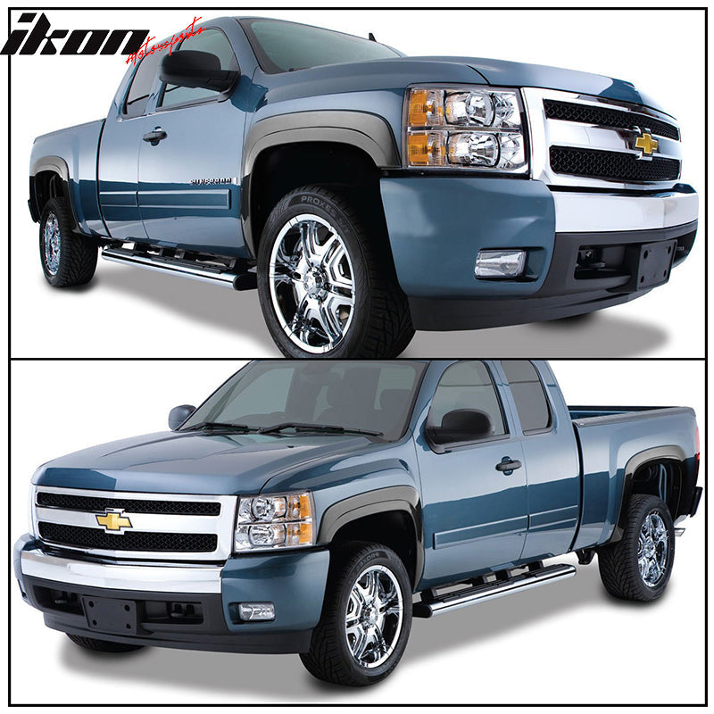 2007-2013 Chevy Silverado 1500 69.3" Bed OEM Style Fender Flares PP