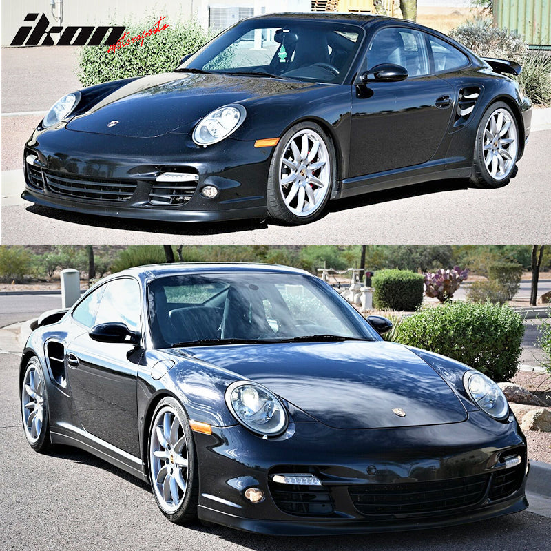 2007-2013 Porsche Turbo 997 911 OE Style Unpainted Front Bumper Lip PU