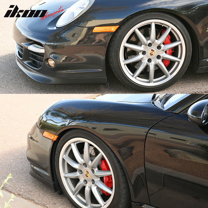 2007-2013 Porsche Turbo 997 911 OE Style Unpainted Front Bumper Lip PU