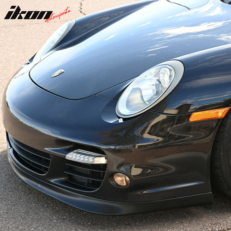 2007-2013 Porsche Turbo 997 911 OE Style Unpainted Front Bumper Lip PU