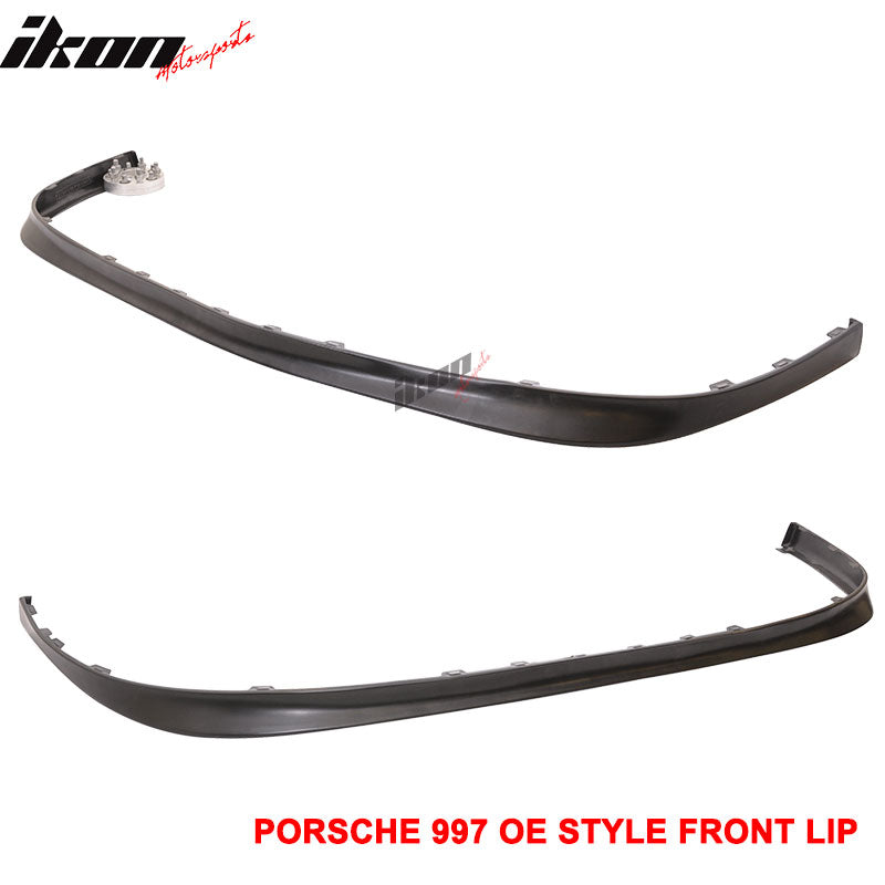 2007-2013 Porsche Turbo 997 911 OE Style Unpainted Front Bumper Lip PU