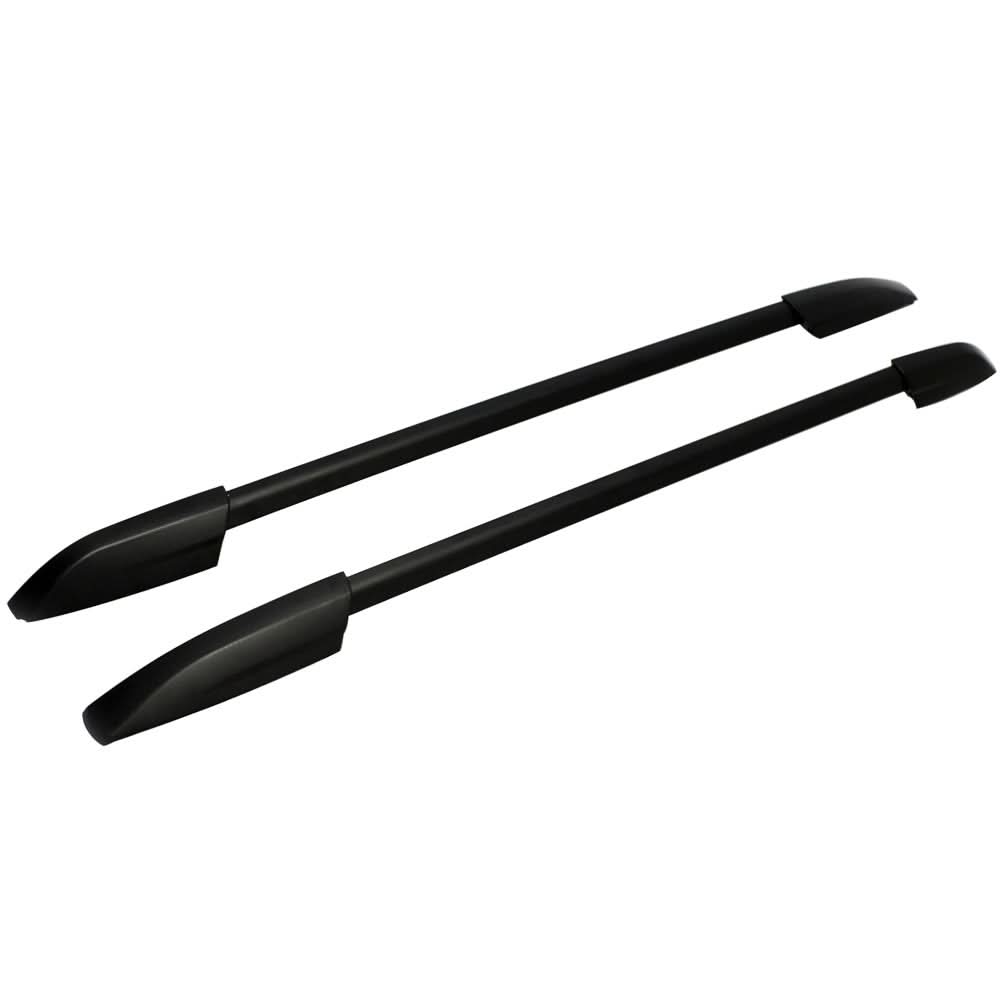 2008-2013 Toyota Highlander Black Roof Rack Rail Side Top 2PC