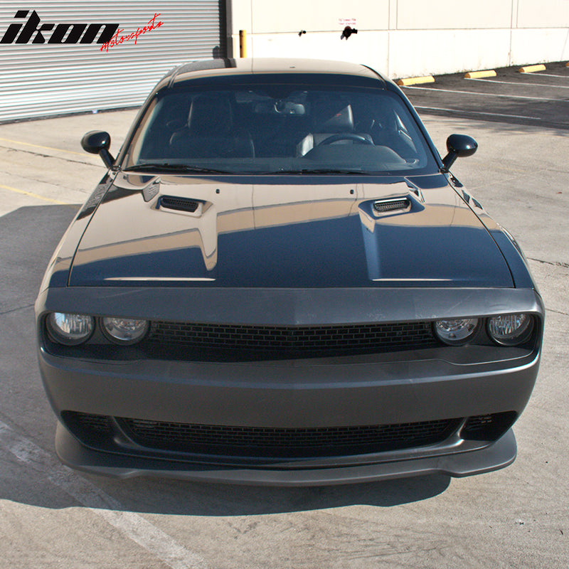 2008-2014 Dodge Challenger Front Bumper + SRT Lip + Fender Flares PP