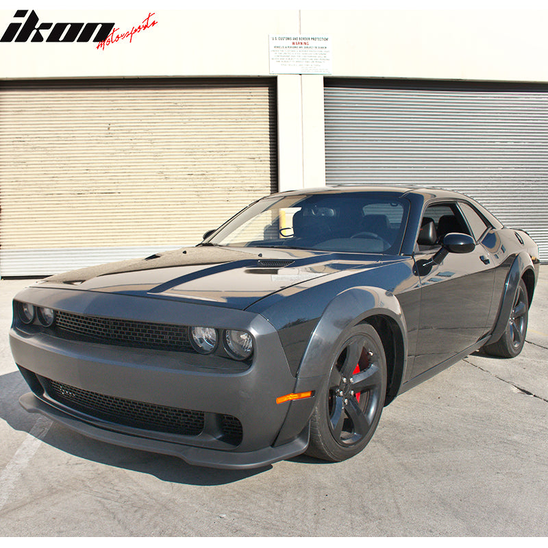 2008-2014 Dodge Challenger Front Bumper + SRT Front Lip PP