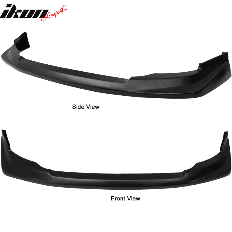 2008-2015 Mitsubishi Lancer EVO 10 X V Unpainted Front Bumper Lip PU