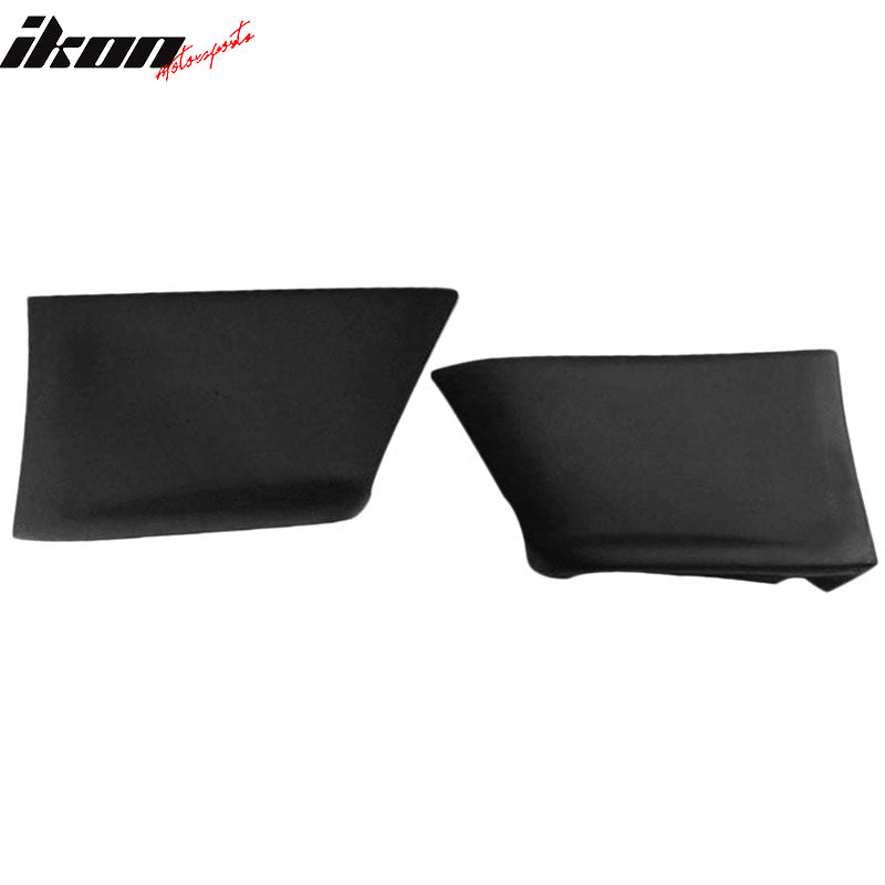 2008-2015 Mitsubishi Lancer EVO Style Unpainted Rear Bumper Aprons PU