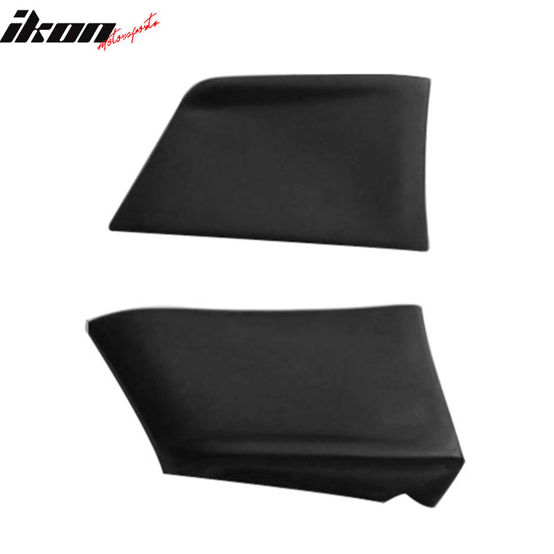 2008-2015 Mitsubishi Lancer EVO Style Unpainted Rear Bumper Aprons PU