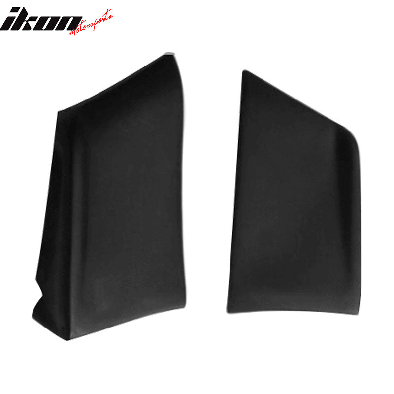 2008-2015 Mitsubishi Lancer EVO Style Unpainted Rear Bumper Aprons PU