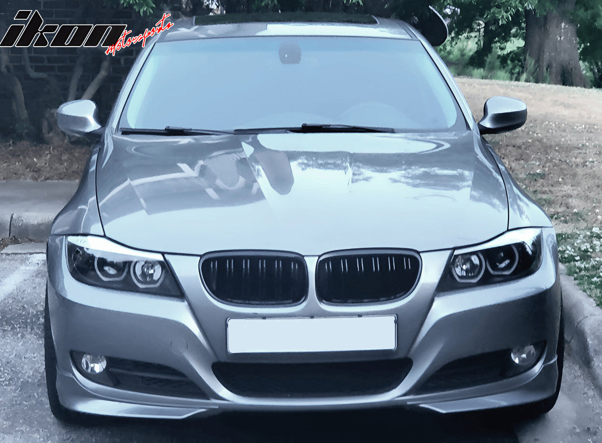 2009-2011 BMW E90 L Style Space Gray #A52 Front Bumper Lip Splitter PP