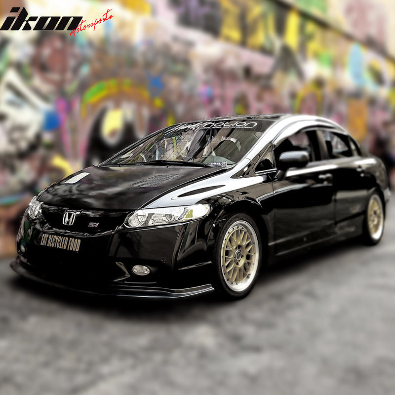 2009-2011 Honda Civic FA5 4Dr Sedan Ikon Aero DP Front Lip Splitter