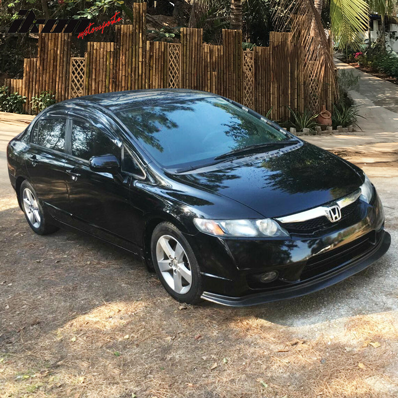 2009-2011 Honda Civic FA5 4Dr Sedan Ikon Aero DP Front Lip Splitter