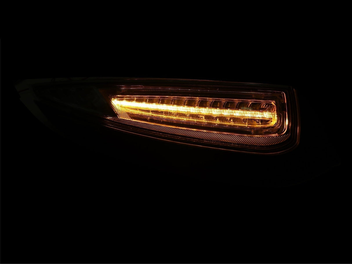 2009-2012 Porsche 911 Carrera 997 LED Light Bar Clear Tail Made By Depo
