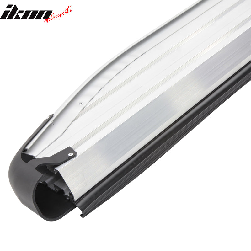 2009-2015 Honda Pilot Running Boards OE Style Black Silver Aluminum