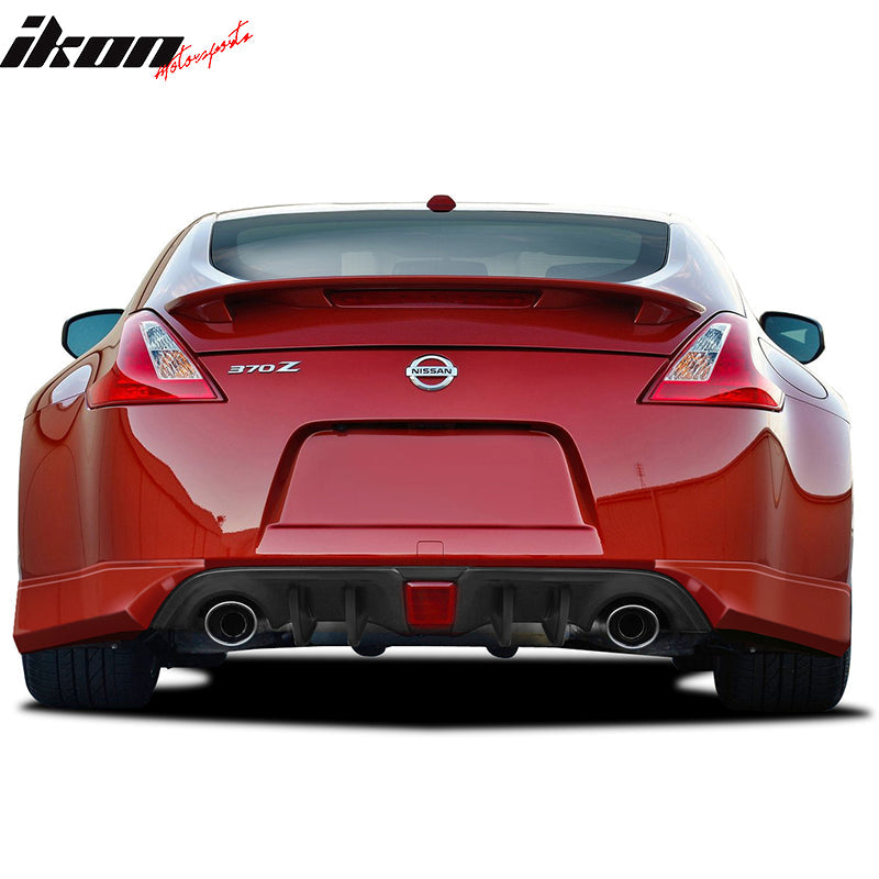 2009-2020 Nissan 370Z Rear Bumper Diffuser Vortex Shark Fin PP