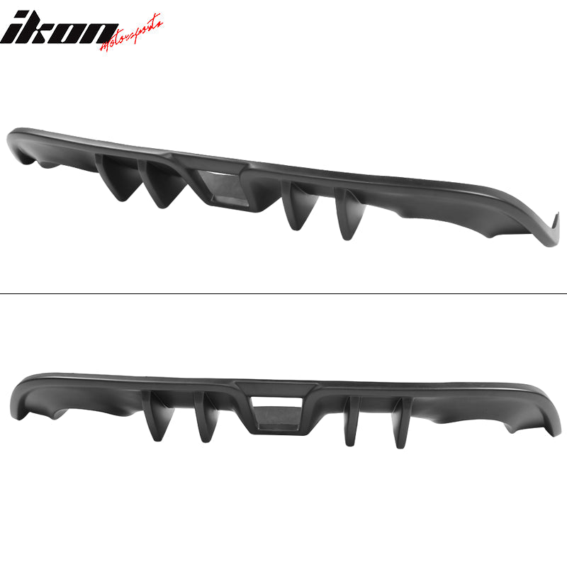 2009-2020 Nissan 370Z Rear Bumper Diffuser Vortex Shark Fin PP