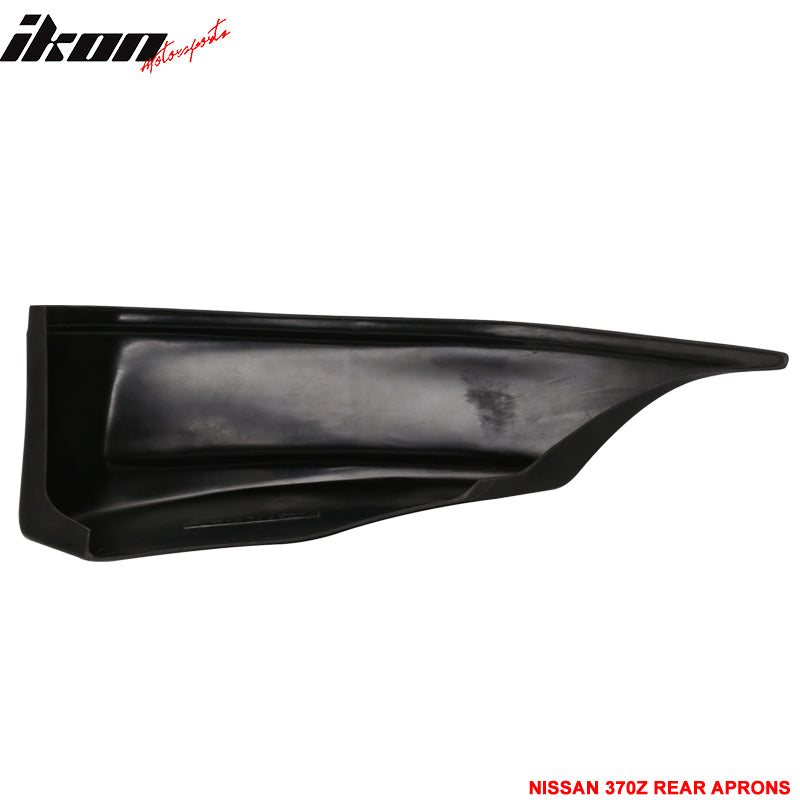 2009-2020 Nissan 370Z SS Style Unpainted Rear Bumper Lip Aprons PU