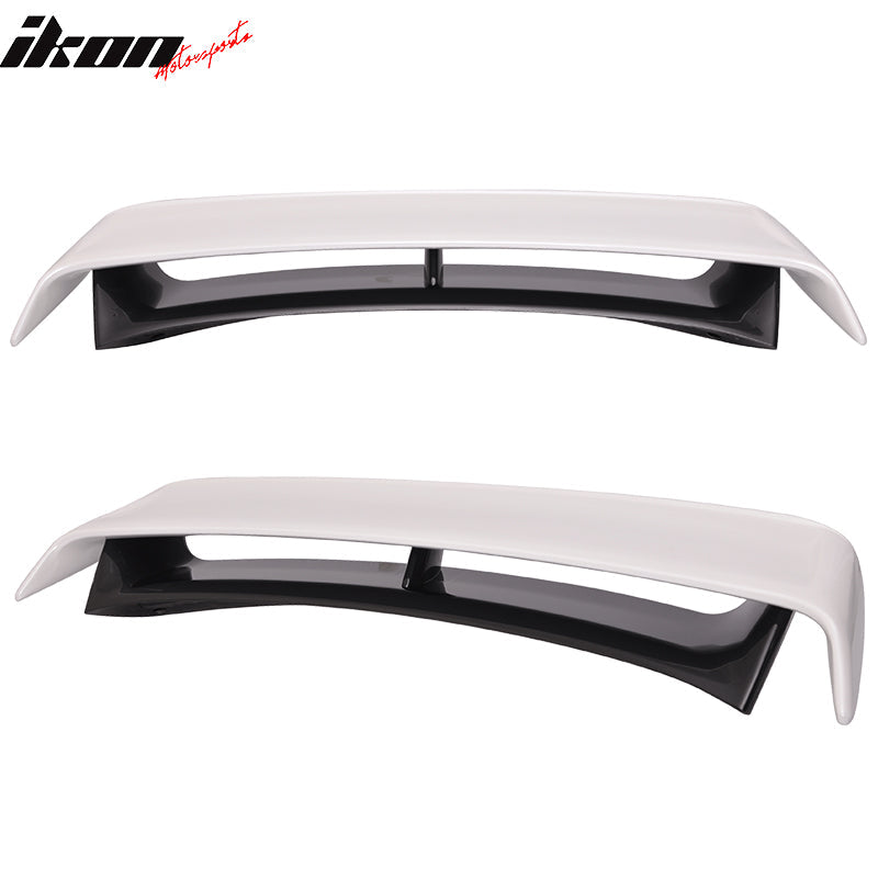 2009-2021 Nissan 370Z Z34 Coupe N White/Black Rear Spoiler Wing ABS