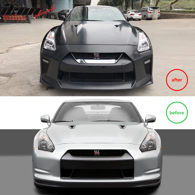 2009-2024 Nissan R35 GTR Upgrade OE Front Bumper Cover Conversion PP