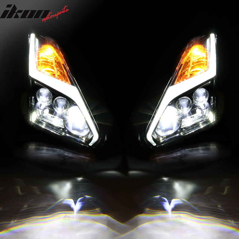 2009-2024  Nissan R35 GTR LED DRL Headlights(Upgrade 09-16 to 17+)