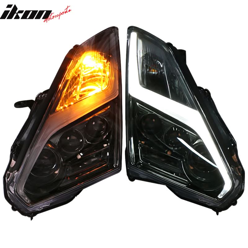 2009-2024 Nissan R35 GTR LED DRL Headlights(Upgrade 09-16 to 17+)