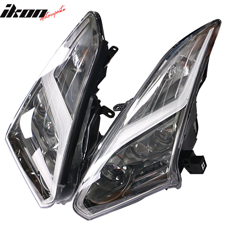 2009-2024  Nissan R35 GTR LED DRL Headlights(Upgrade 09-16 to 17+)