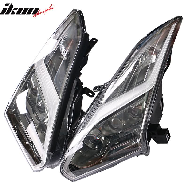 2009-2024 Nissan R35 GTR LED DRL Headlights(Upgrade 09-16 to 17+)