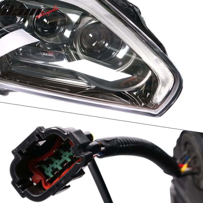 2009-2024 Nissan R35 GTR LED DRL Headlights(Upgrade 09-16 to 17+)