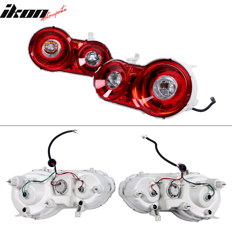 2009-2024 Nissan R35 GTR Red LED Tail Lights