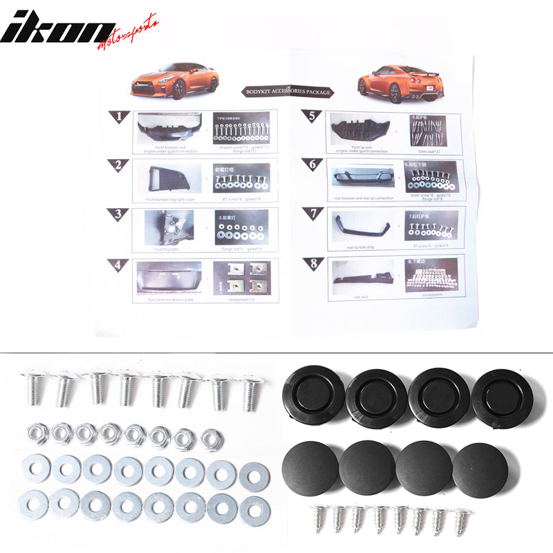 2009-2024 Nissan R35 GTR OE Factory Style Rear Bumper Conversion PP