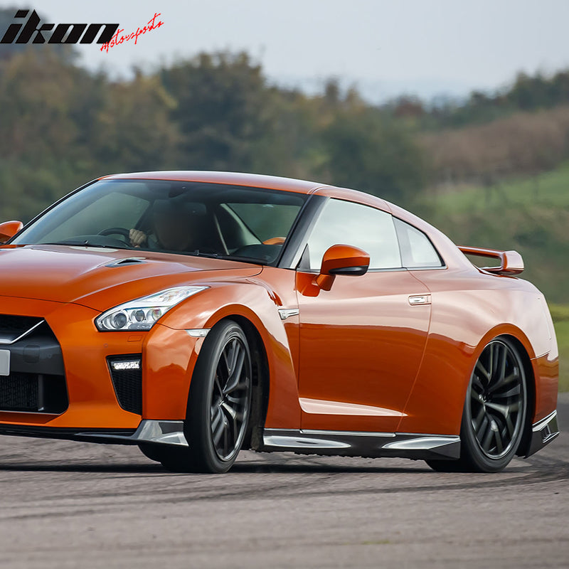 2009-2024 Nissan R35 GTR OE Factory Style Unpainted Side Skirts PP
