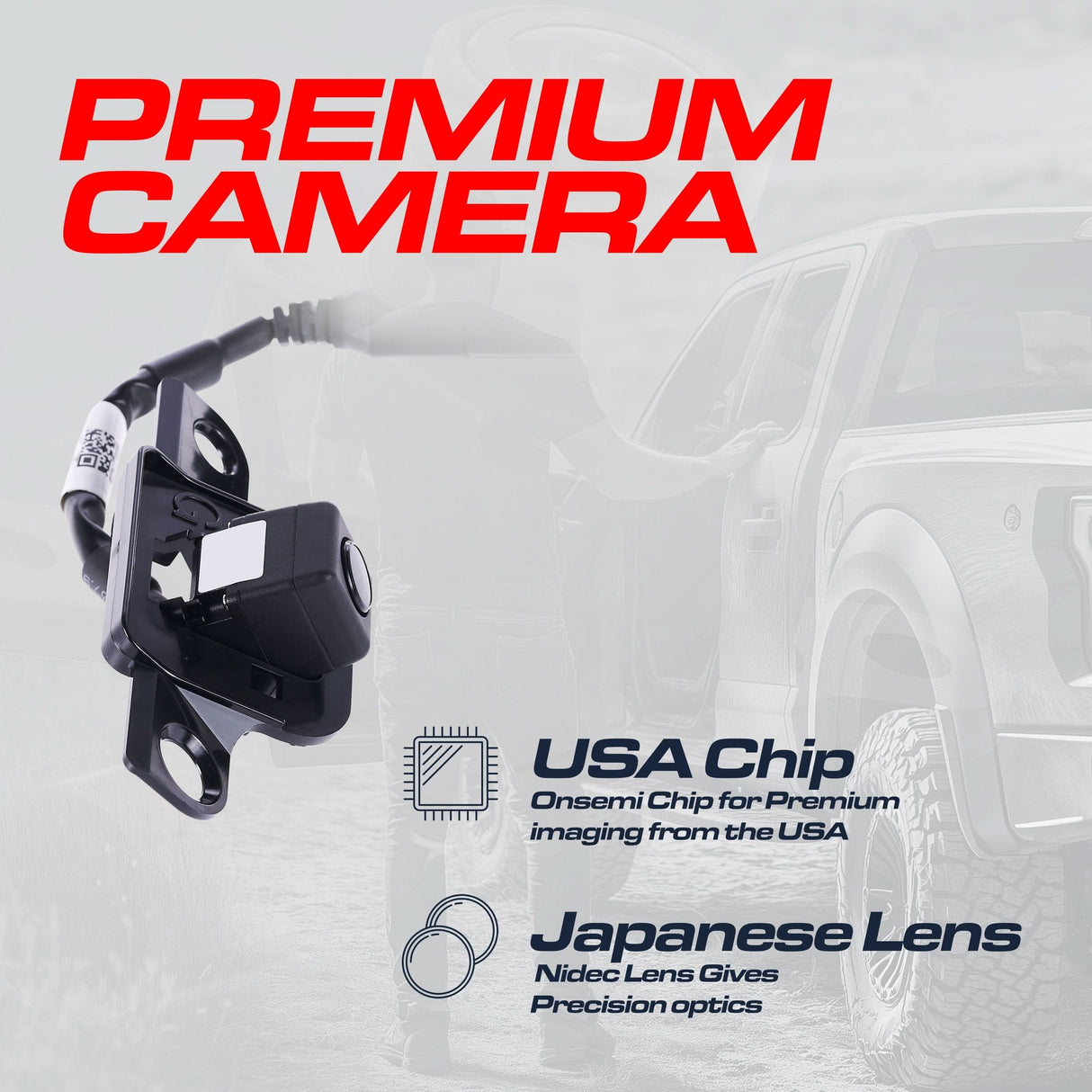 Lexus GX 460 w/ AVM (2014-2019) OEM Replacement Backup Camera OE Part # 86790-60650, 86790-60241, 86790-60240