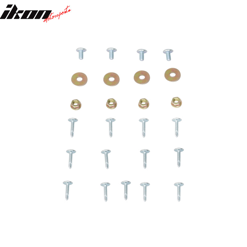 2010-2013 Camaro V8 SS Z28 Style Unpainted Black Front Bumper Lip PU