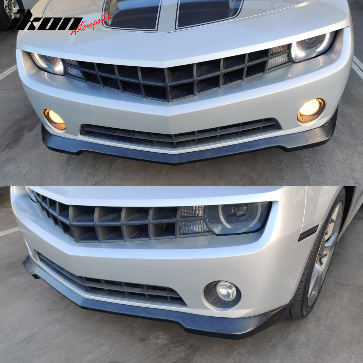 2010-2013 Chevy Camaro 1LT LS LT V6 Only SS Style PU Front Bumper Lip