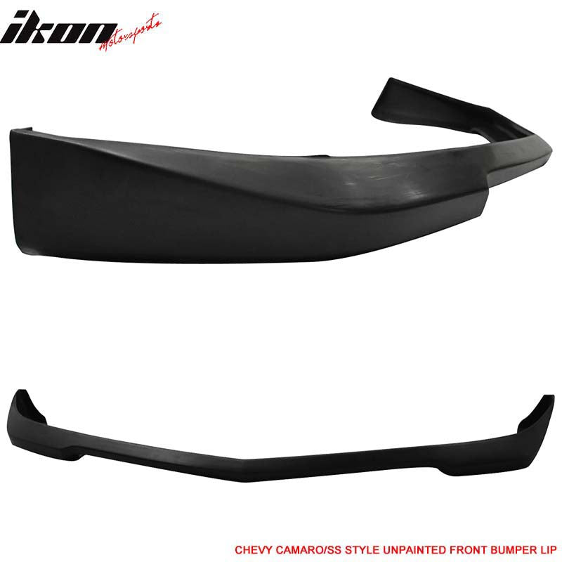 2010-2013 Chevy Camaro 1LT LS LT V6 Only SS Style PU Front Bumper Lip