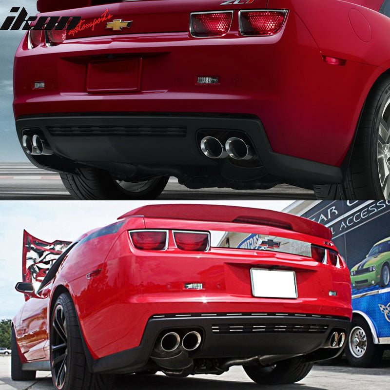 2010-2013 Chevy Camaro ZL1 Style Rear Diffuser Lower Cover Valance