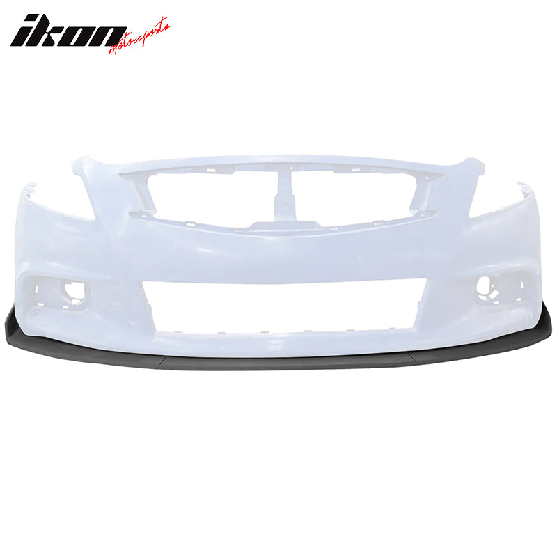 2010-2013 Infiniti G37 2011-2012 G25 Sedan IKON Front Bumper Lip PU