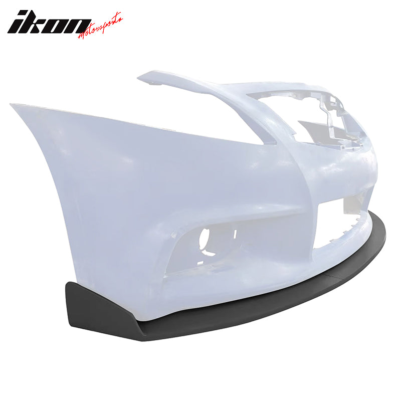 2010-2013 Infiniti G37 2011-2012 G25 Sedan IKON Front Bumper Lip PU