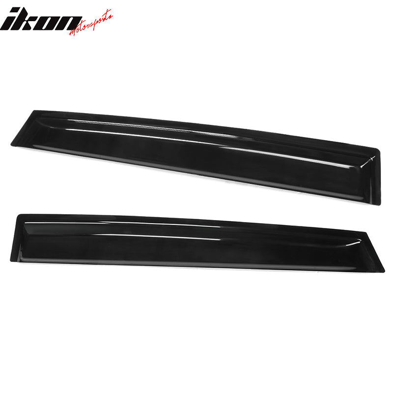 2010-2013 Mazda 3 Hatchback Window Visors 4Pc Set Acrylic