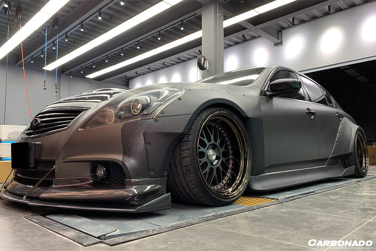 2010-2013 Infiniti G25 G37 Sedan BKSS Style Wide Fender Flare