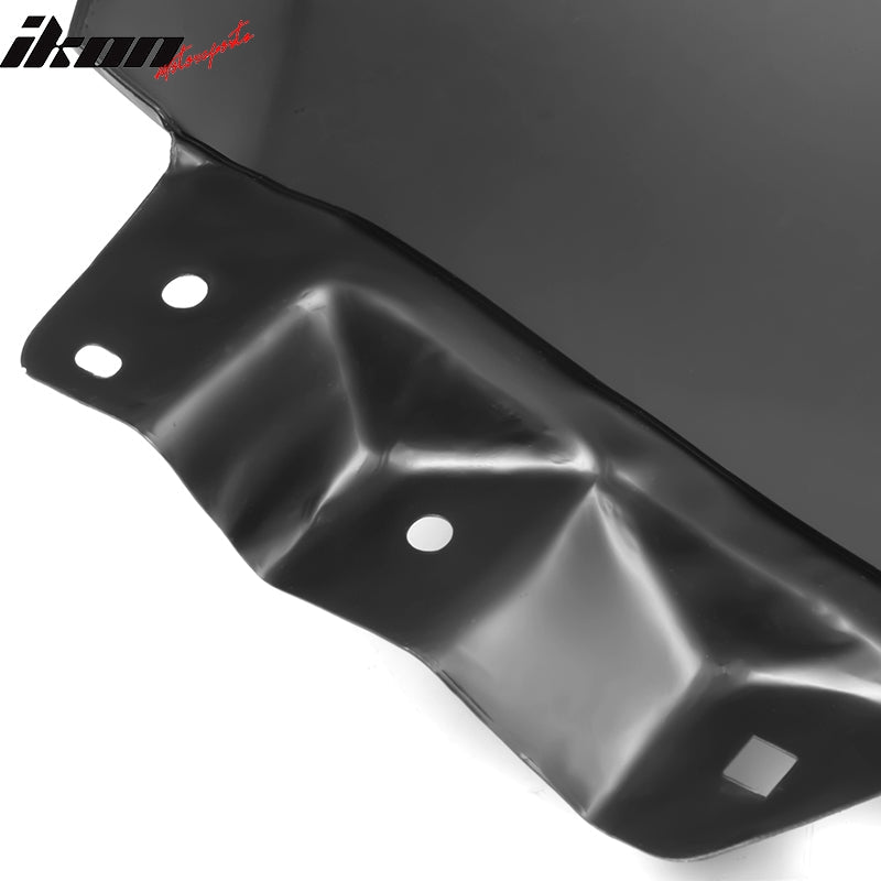 2010-2014 Ford Mustang GT350 Style Unpainted Black Side Fender Steel