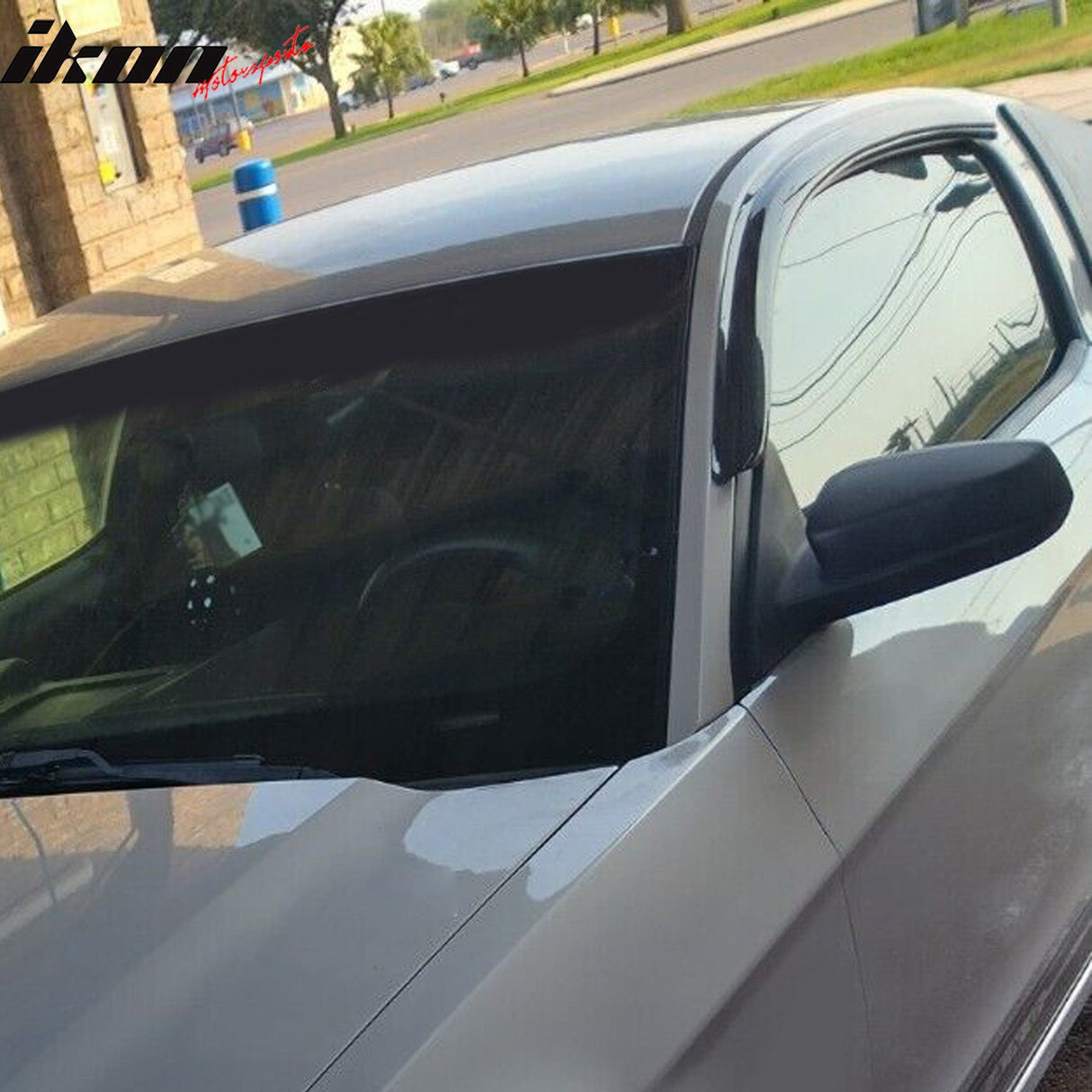 2010-2014 Ford Mustang 2Pc Set Window Visors Acrylic
