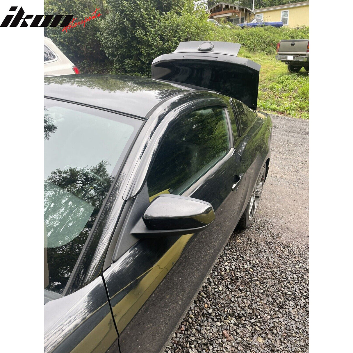 2010-2014 Ford Mustang 2Pc Set Window Visors Acrylic