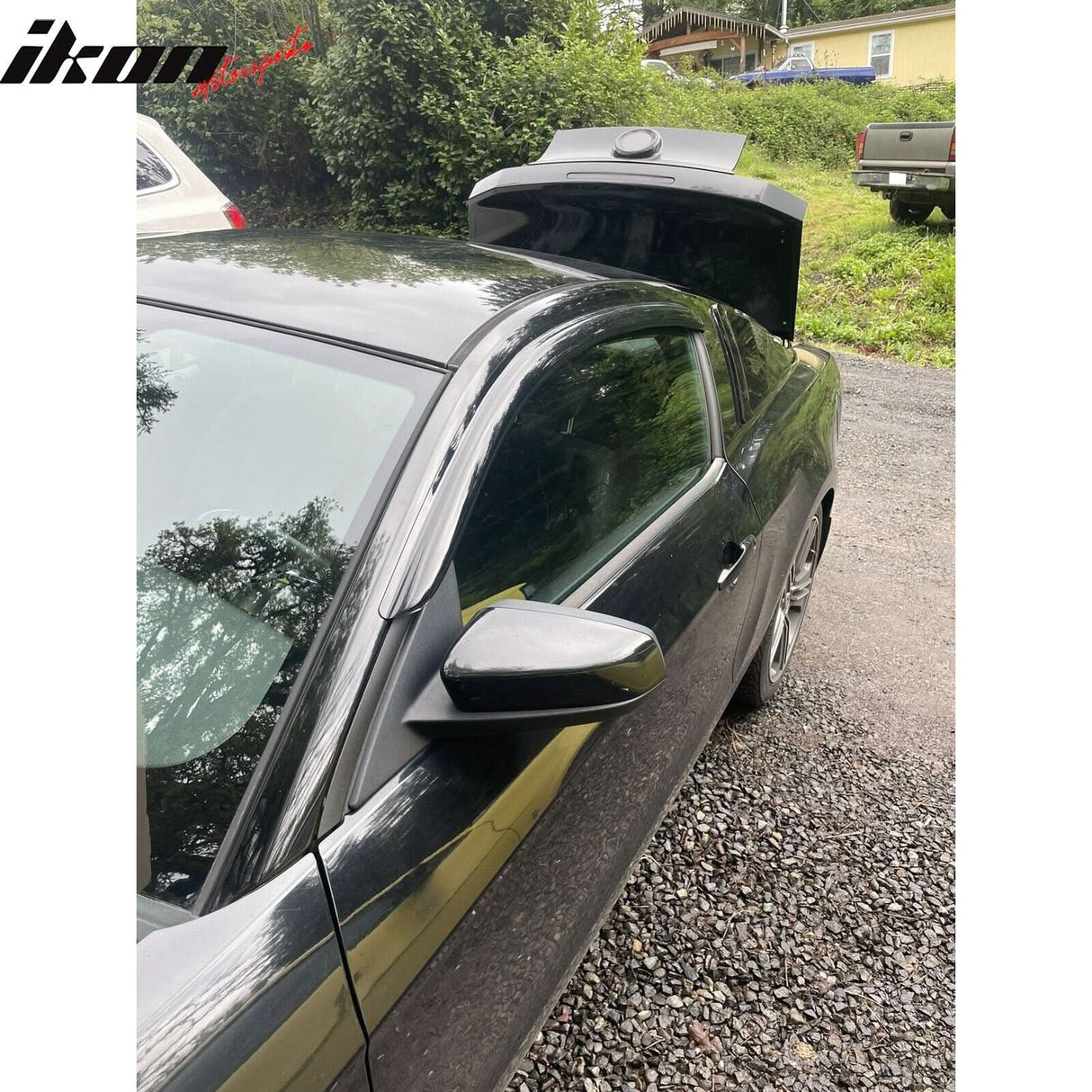 2010-2014 Ford Mustang 2Pc Set Window Visors Acrylic