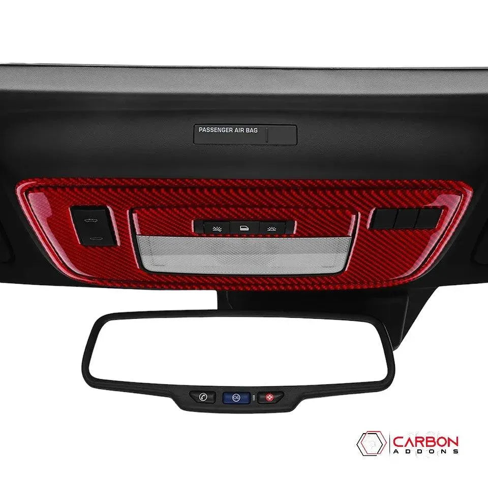 2010-2015 Chevy Camaro Carbon Fiber Dome light Trim Overlay