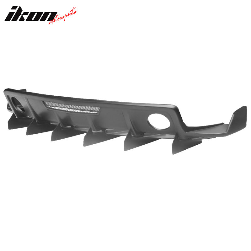2010-2015 Chevy Camaro ZL1 MB Style Unpainted Rear Bumper Diffuser PP