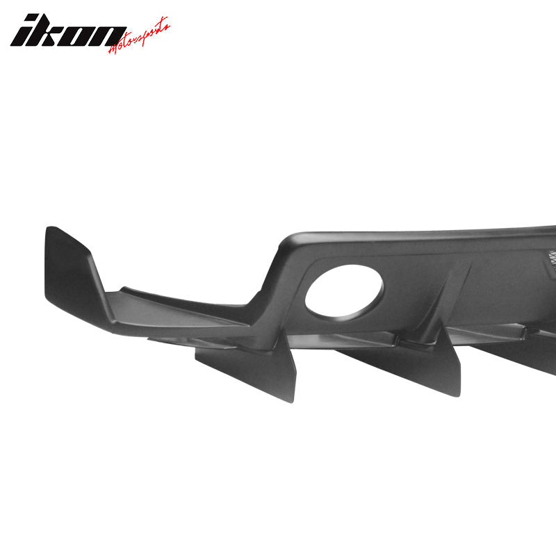 2010-2015 Chevy Camaro ZL1 MB Style Unpainted Rear Bumper Diffuser PP