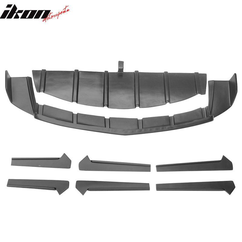 2010-2015 Chevy Camaro ZL1 MB Style Unpainted Rear Bumper Diffuser PP