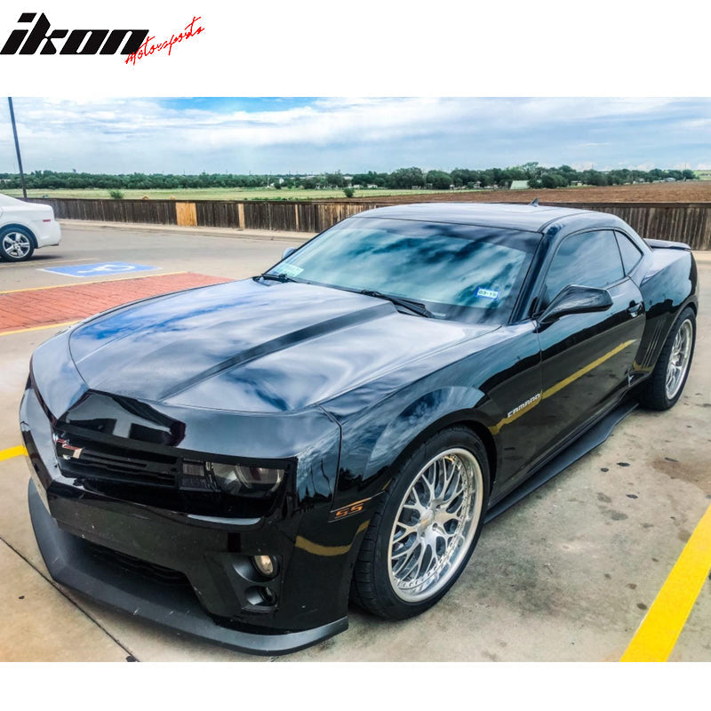 2010-2015 Chevy Camaro Ikon Style Add On Side Skirts Rocker Panel PP
