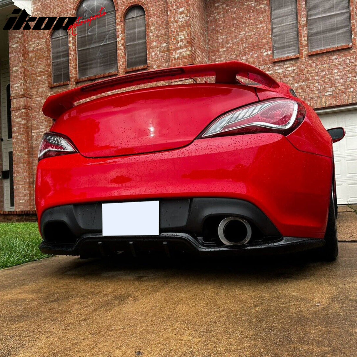 2010-2016 Hyundai Genesis Coupe Sport Rear Bumper Lip PU